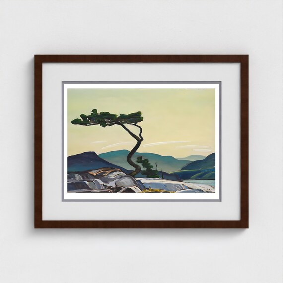 Franklin Carmichael Twisted Pine 1939 | Giclée Fine Art Print | Canadian Heritage Art