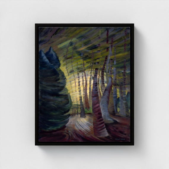 Emily Carr, Inward Journey | Canadian Heritage Art Canvas Framed and unframed