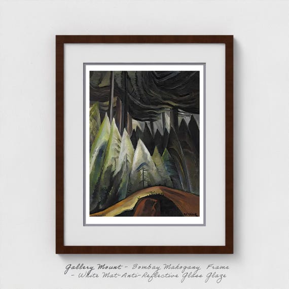 Emily Carr - Forest Light Canadian West Coast Spiritual Illumination Heritage Art Print Gift
