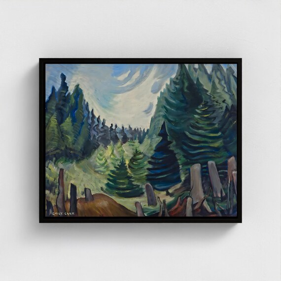 Emily Carr, Mechosin | Canadian Heritage Art Canvas Framed and unframed