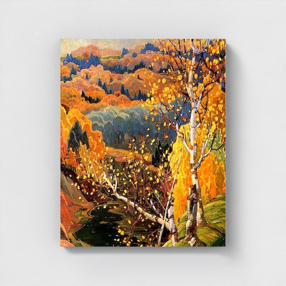 Franklin Carmichael, October Gold | Canadian Group of Seven Wilderness Art | Algonquin Park