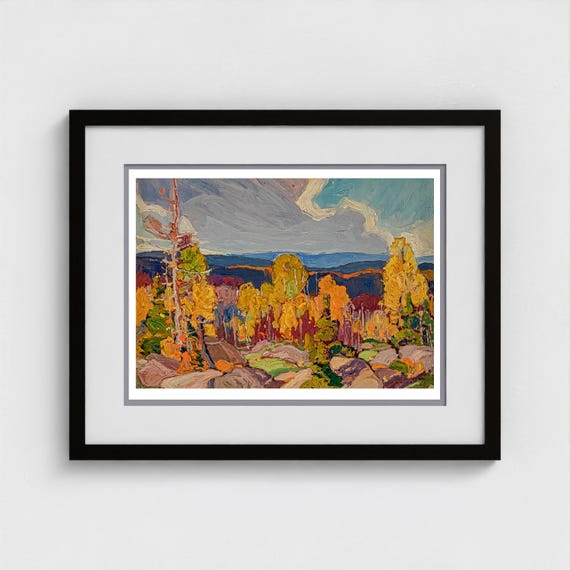 Franklin Carmichael Autumn, Orillia 1926 | Giclée Fine Art Print | Canadian Heritage Art