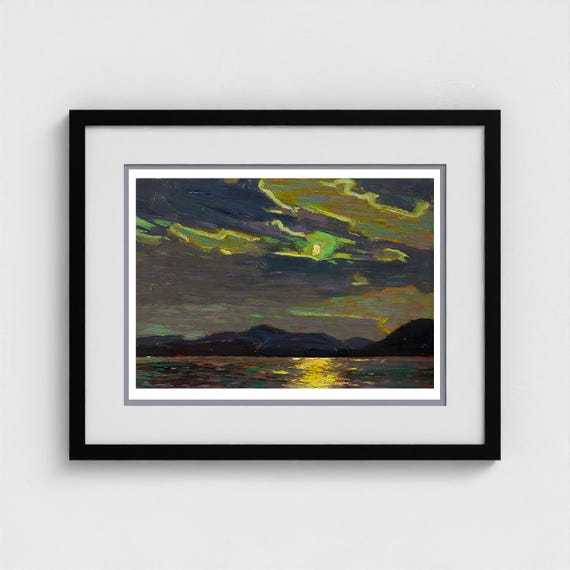 Tom Thomson, Hot Summer Moonlight  | Giclee Fine Art Print | Canadian Heritage Art