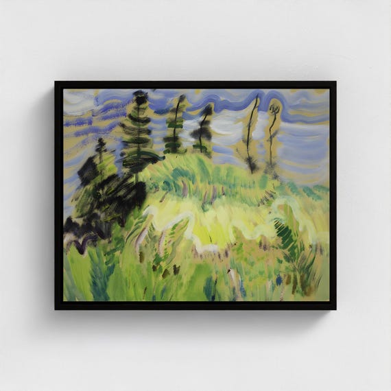Emily Carr, Pines in May 1939 | Canadian Heritage Art Canvas Framed and unframed
