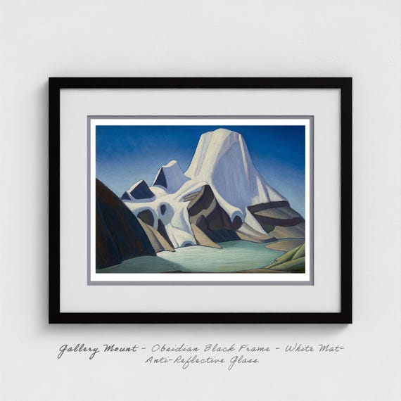Lawren Harris Mount Robson Art Print: Canadian Landscape, Group of Seven