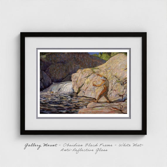 Tom Thomson - The Angler Canadian Wilderness Fishing Heritage Art Print Gift