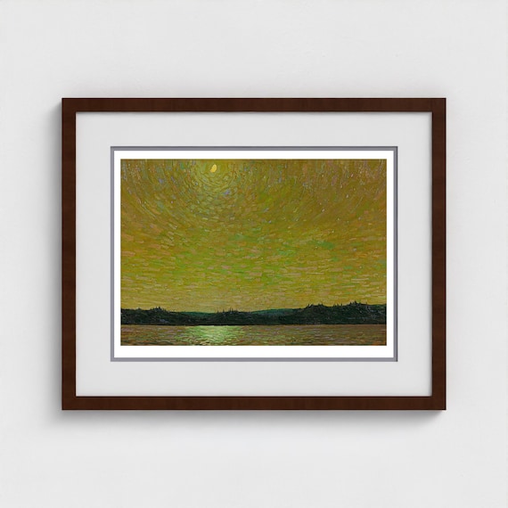 Tom Thomson, Moonlight 1913   | Giclee Fine Art Print | Canadian Heritage Art