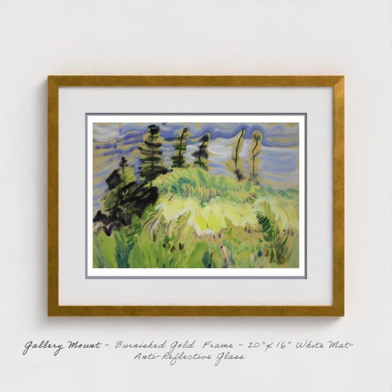 Emily Carr Print: Pines in May - Pacific Northwest Forest Art