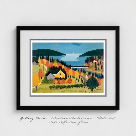 Yellow House by the Harbour 1958 by Maud Lewis