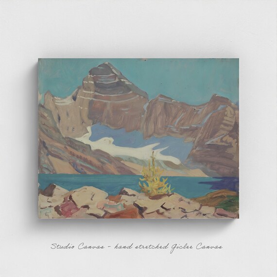 J.E.H. MacDonald - Lake McArthur 1925 Canadian Rocky Mountain Alpine Heritage Art Print Gift