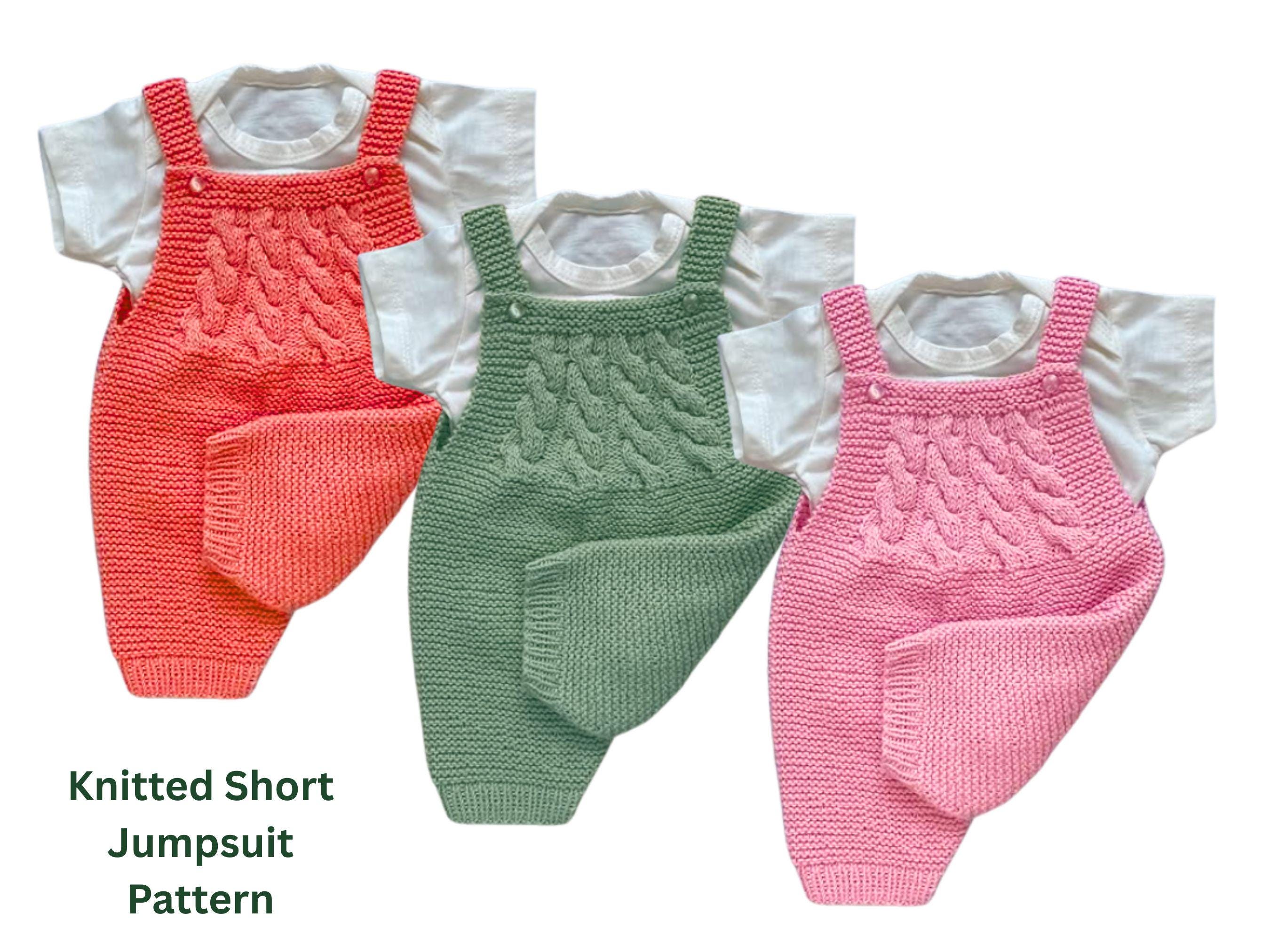 Baby Romper Knitting Pattern Australia