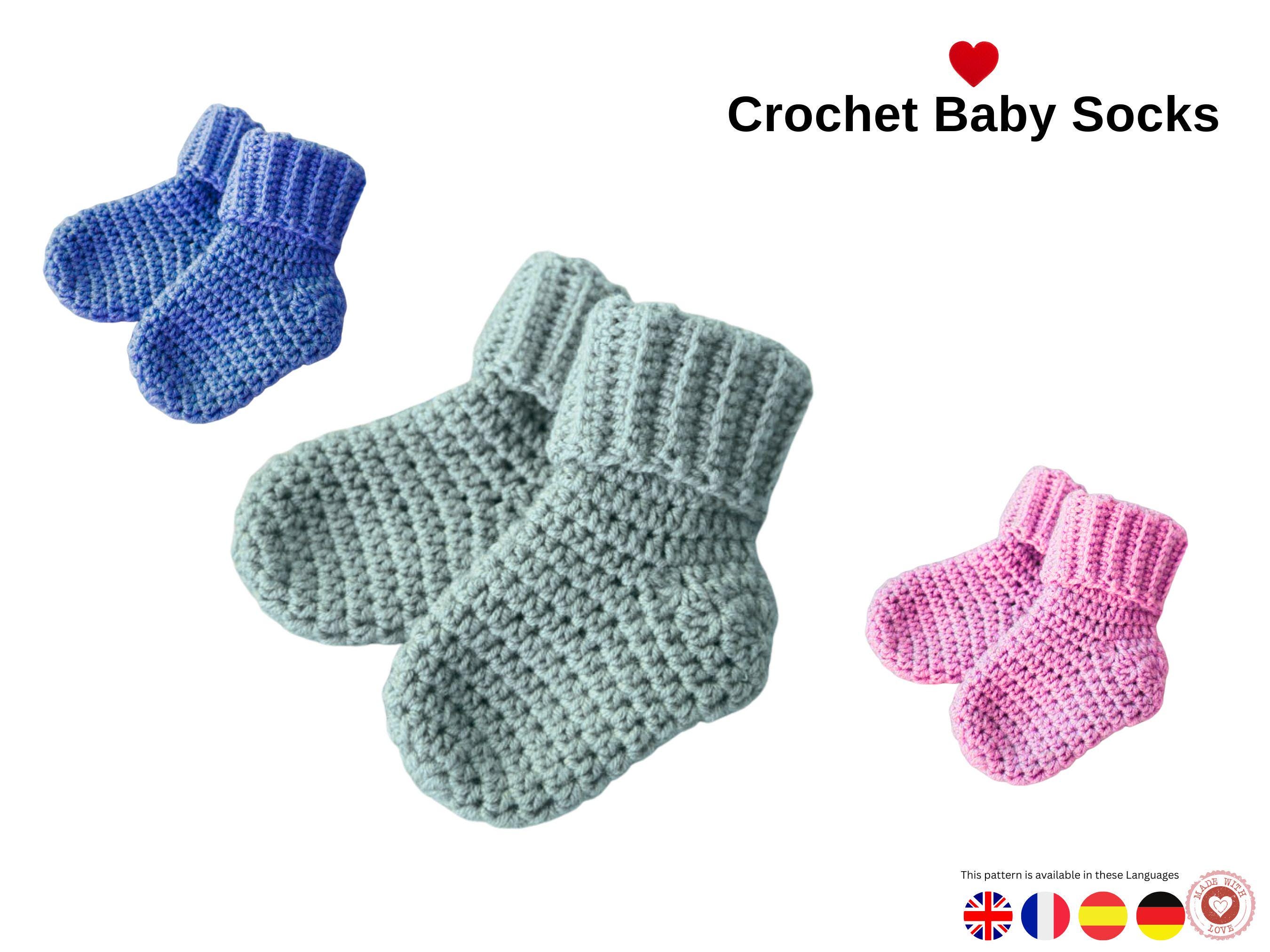 Calzini per neonati all'uncinetto Italia