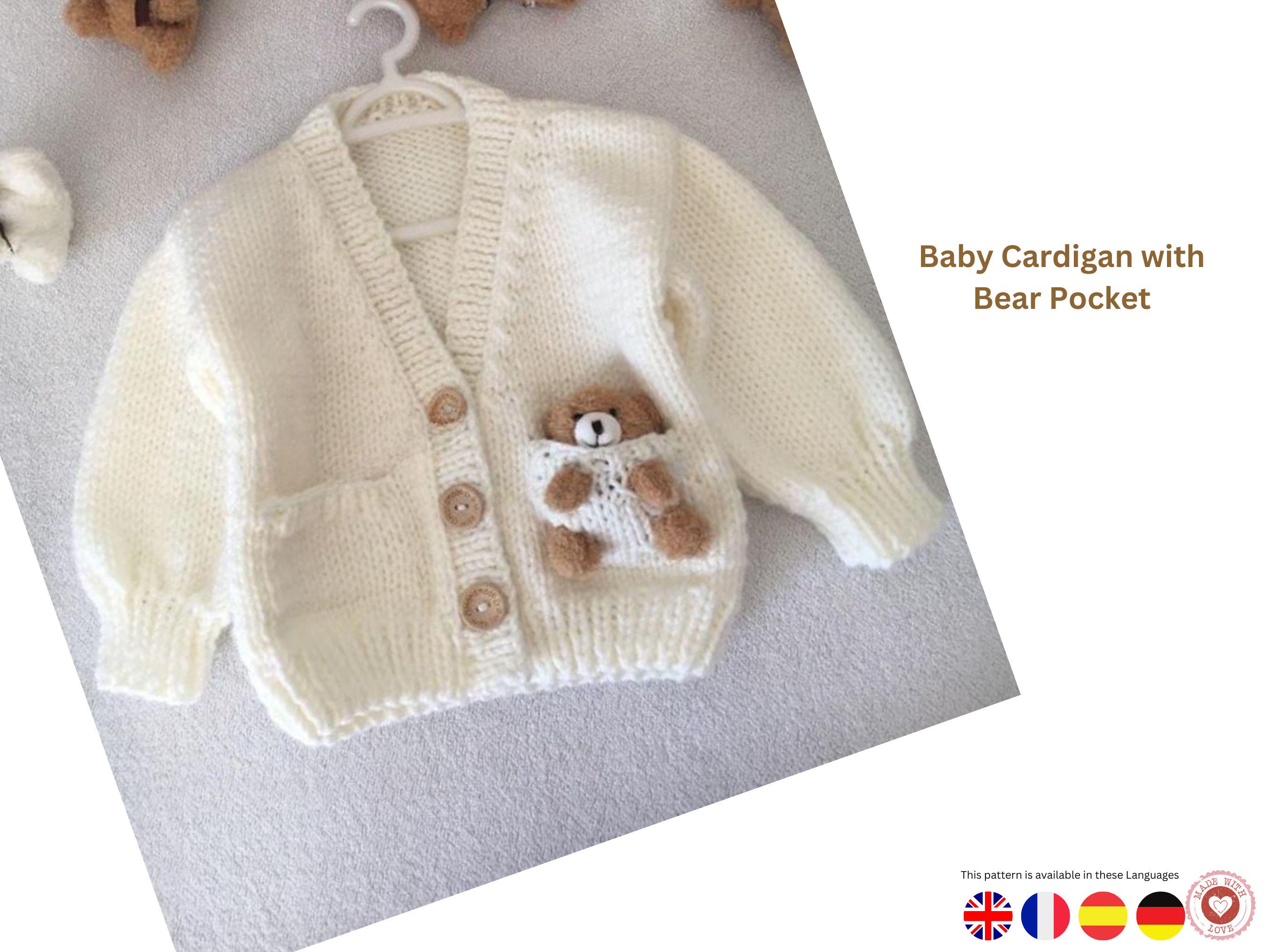 Patron De Tricot UKHKA 56 - Pull Et Veste à Capuche Bébé/enfant - Taille 3 Mois à 6 Ans - Instructions Anglaises - 6