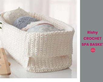 crochet basket,crochet pattern,basket pattern,modern crochet basket,easy crochet basket,crochet storage ideas- Basket SPA pattern- Basket