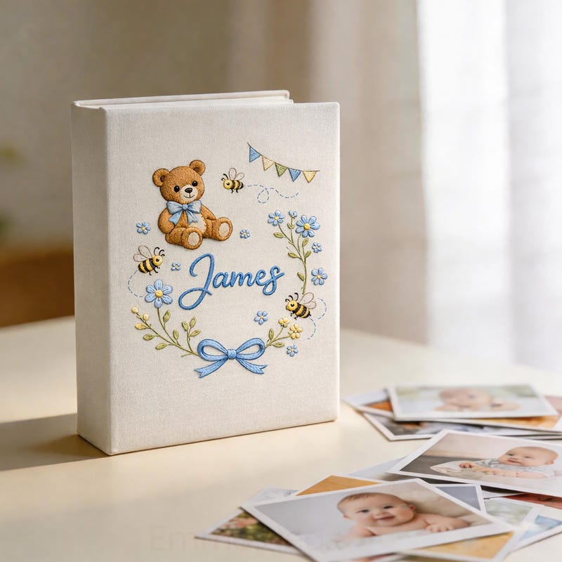 Example Baby Album Baby Photo Album - Etsy