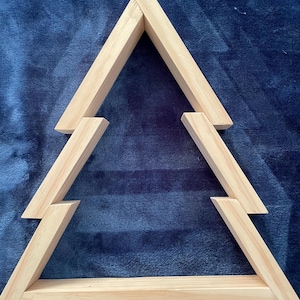 Wood Christmas Tree decoration