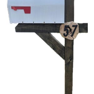 Custom made Mailbox Post