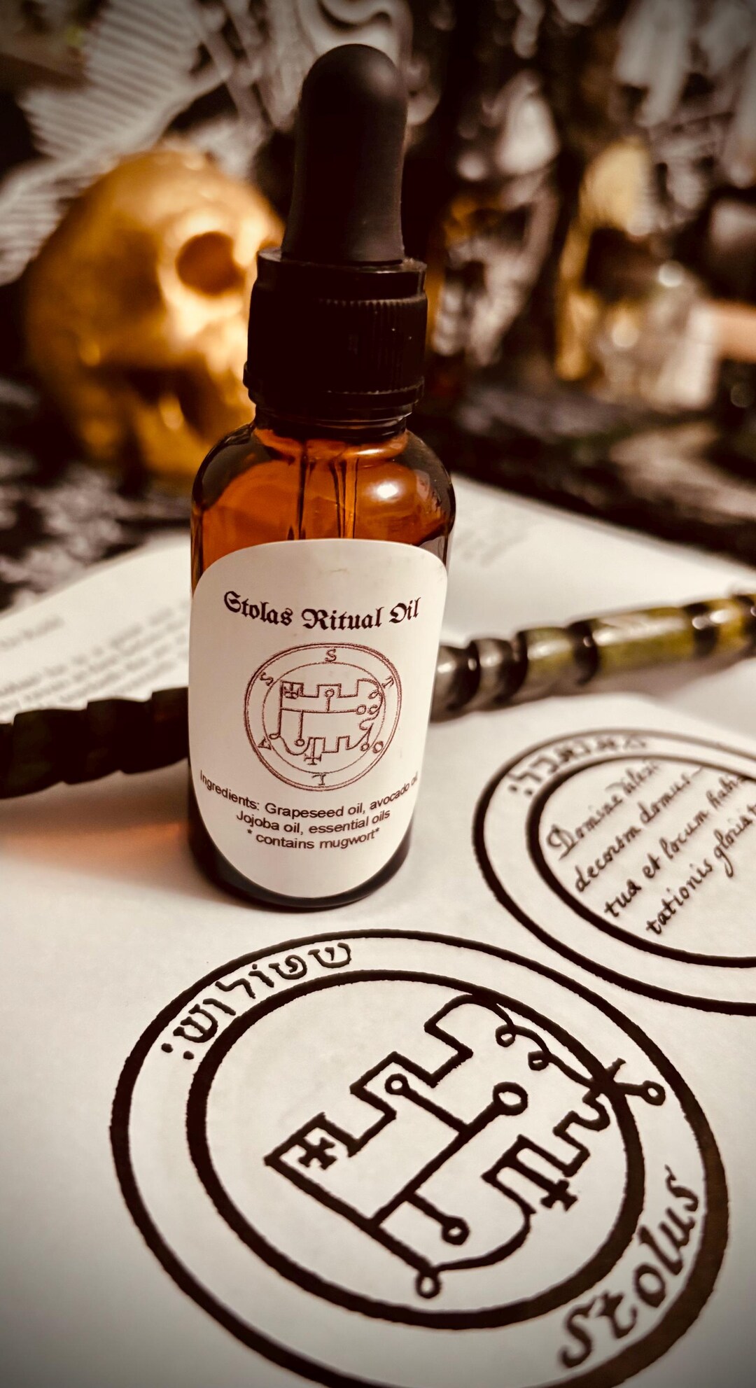 Stolas Invocation Ritual Stolas Ritual Oil – Prince of Wisdom, Astronomy & Herbs – Goetia ...