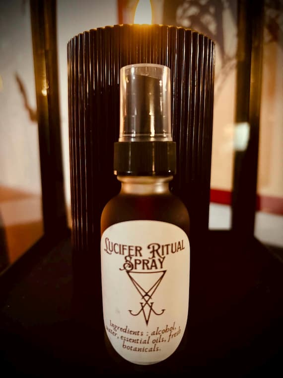 Lucifer Ritual Spray - Morning Star Energy, Citrus & Floral, Attuned, Blessed