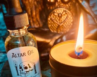 General Purpose Altar Oil - Infernal Anointing Oil for Rituals & Sacred Work