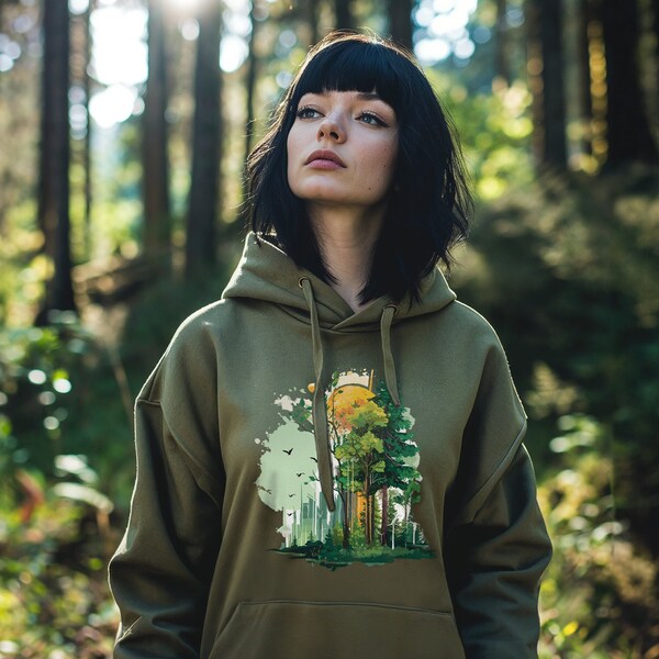 Green City Hoodie