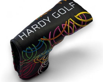 Hardy Golf Custom Putter Headcover (besticktes Leder.)