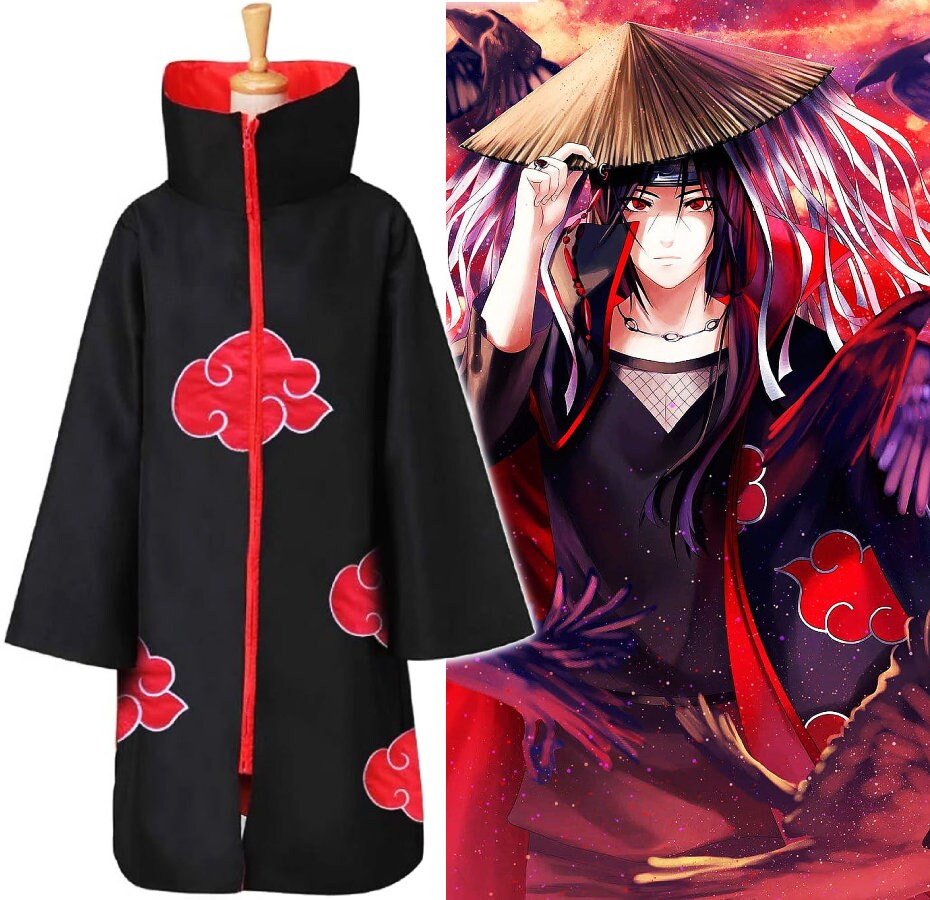 Autrucker 3 styles Naruto cosplay costume cloak Orange style S