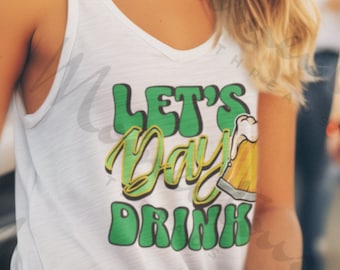 聖パトリックデー タンクトップ | レディース レーサーバック タンクトップ