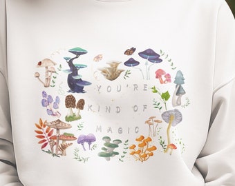 マジックマッシュルームクルーネックスウェットシャツ | バレンタインデースウェットシャツ