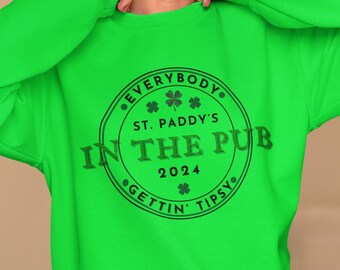 聖パトリックデー 酔っぱらいスウェットシャツ | 聖パトリックデーギフト