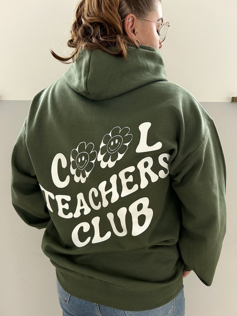 Cool Teachers Club Hoodie LehrerInnen Military Grün