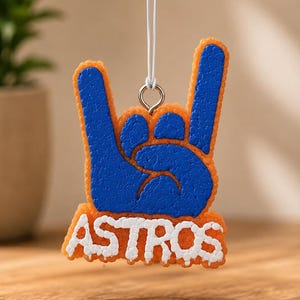 Astros Car Freshie  Atomic Cherry Bomb Scent