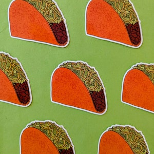 Doritos Locos Taco Sticker | 3&quot; Glossy Vinyl