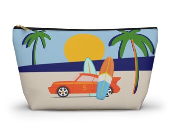 Beach Pouch Holds Sunblock Glasses  Beautiful Trendy Beach Gift for  Accessories Cosmetic Pouch Gift for Mom Sister Girlfriend