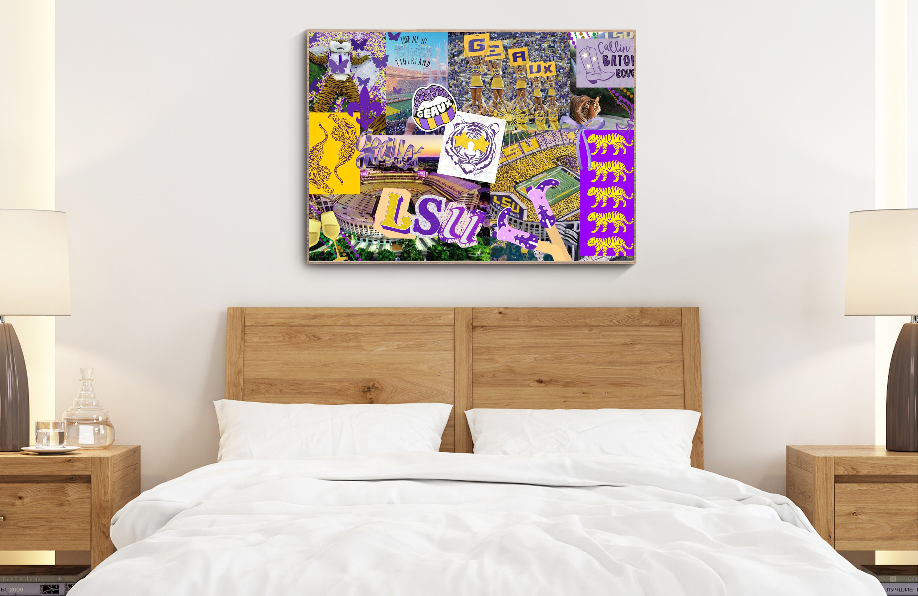 LSU Digital Collage, Desktop Background, College Computer Background ...