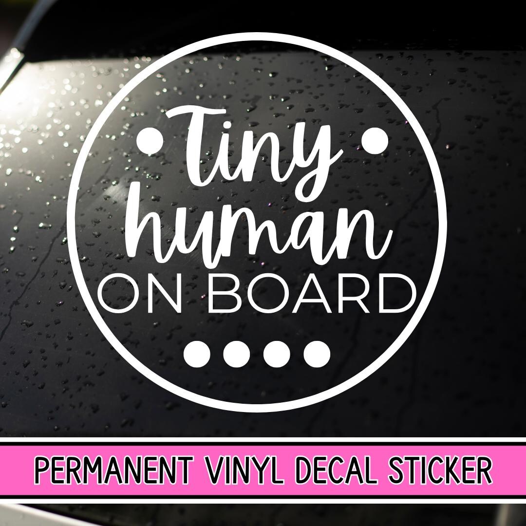 "Mummy's Prince On Board" Vinyl Car Decal - Cute JDM Style Baby On Board Sticker For Ute/4x4
