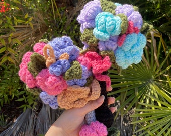 Crochet Pattern - Flower Wand