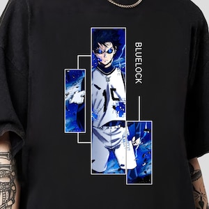 Camiseta vintage de Anime Isagi Yoichi, camiseta para amantes del anime, sudadera de anime, camiseta de manga de anime, camiseta de regalo de Anime Isagi para hombres y mujeres