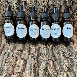 Premium 6-Oils: Create your own set –  Unrefined Oils for Optimal Hermit Crab Health *Free Coconut Oil*