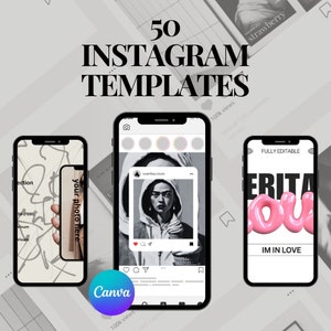 50 template Canva Instagram per social motivazionali: modelli da personalizzare e trasformare il tuo profilo in uno strumento di crescita.