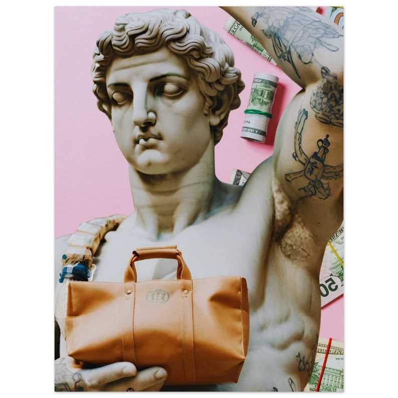 Pecunia Wall Decoration, Art, Mural Poster, Home Decor, Valentine's Day