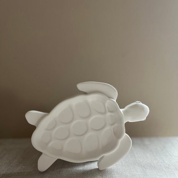 Schildkröte Nino - besonderes Geschenk - Schmucktablett - Deko - Tablett  - schlichte Dekoration  - Mitbringsel -