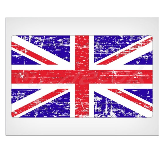 Adesivo Bandiera Britannica UK 10x5 Cm | Resistente Agenti Atmosferici E Autolavaggio | Made In Germany | Per Auto, Notebook, Valigie - 4