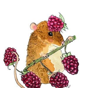 Field mouse: sticker