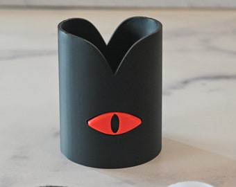 Red Crown - Cult Leader Cosplay Headpiece, Gaming Tiara Accessories, Headphone Headset Headband Attachment