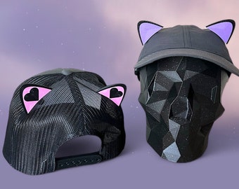 Cat Ear Pin Attachments: Kawaii Hat Cosplay Accessory