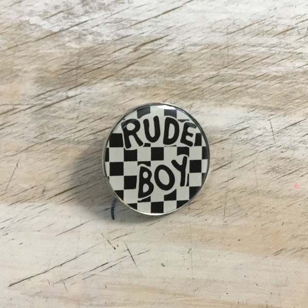 Rude Boy Pin