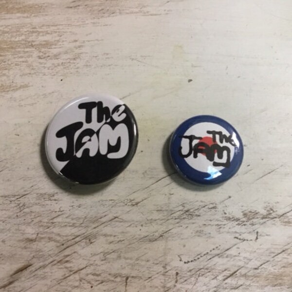 2 Piece The Jam Button Pin Set