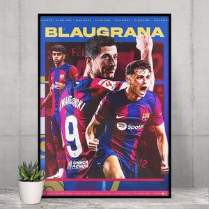 PREMIUM Barcelona Poster | High Quality | Digital Product | Football Fans | Wall Decor