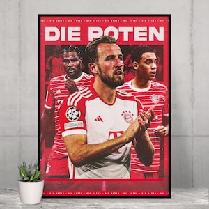 PREMIUM Bayern Poster | High Quality | Digital Product | Football Fans | Wall Decor